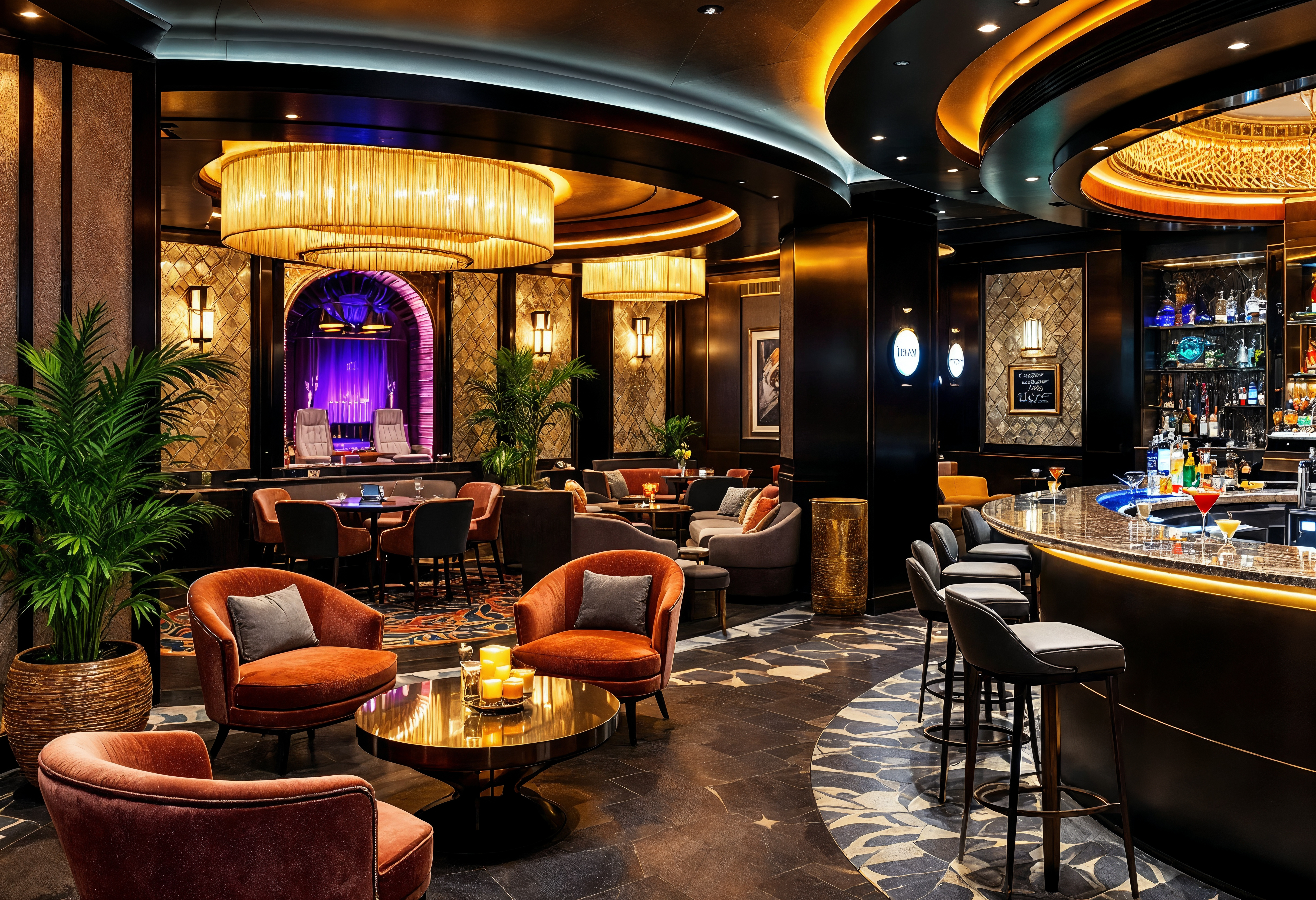 The Belier bar and lounge